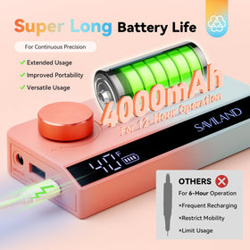 SAVILAND portable nail drill ideal for on‑the‑go use
