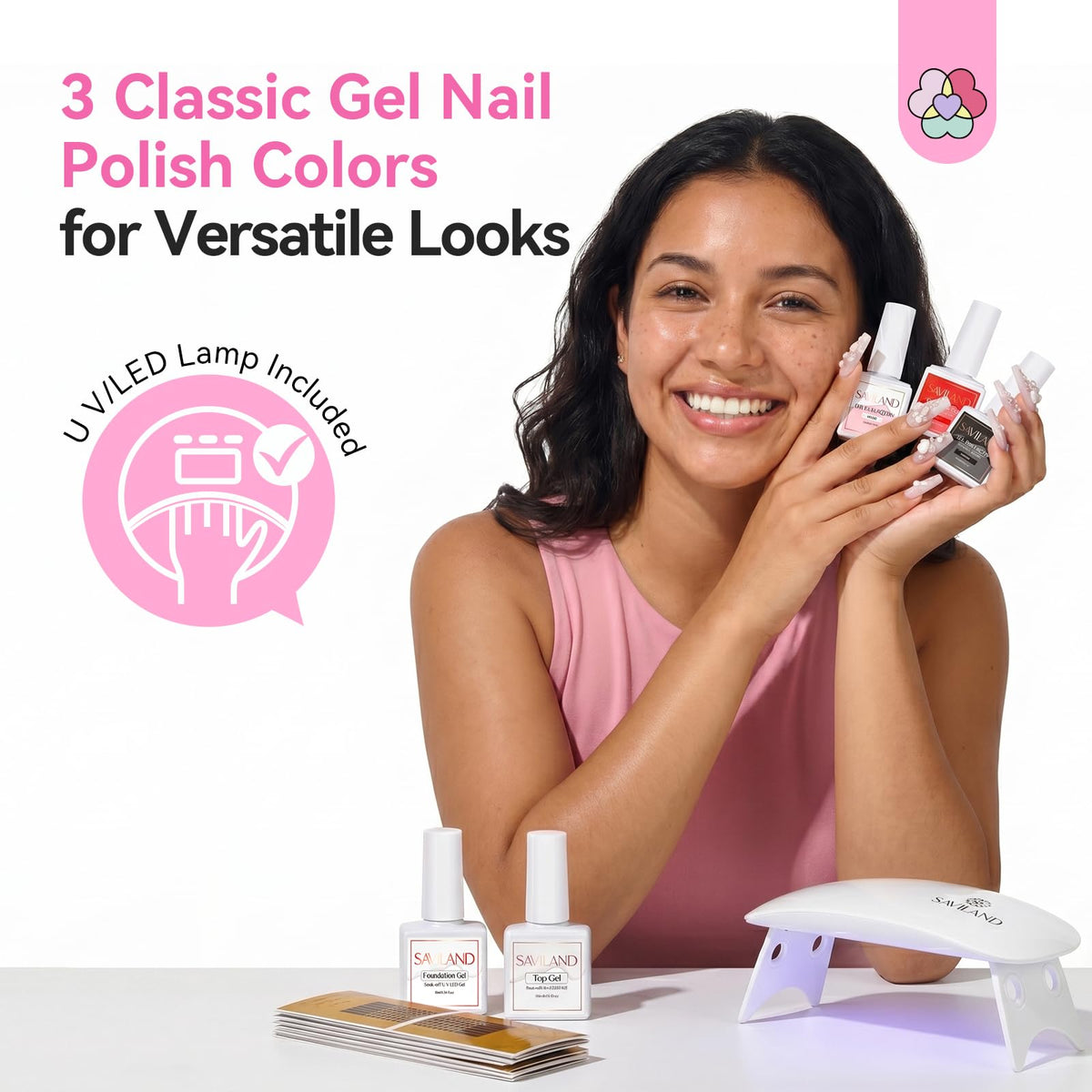 SAVILAND practice fingers to help beginners learn nail techniques safely