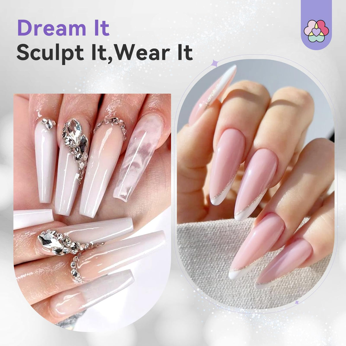 SAVILAND professional-salon ready kit for reliable long-lasting nails.