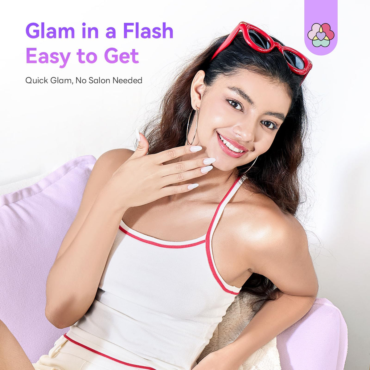 Saviland slip solution enables smooth, clean gel removal and application.