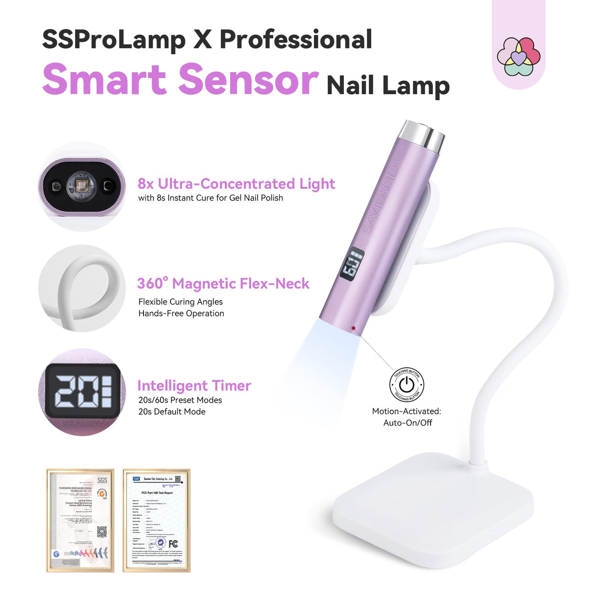 SAVILAND SSPro X smart sensor enables hands-free operation