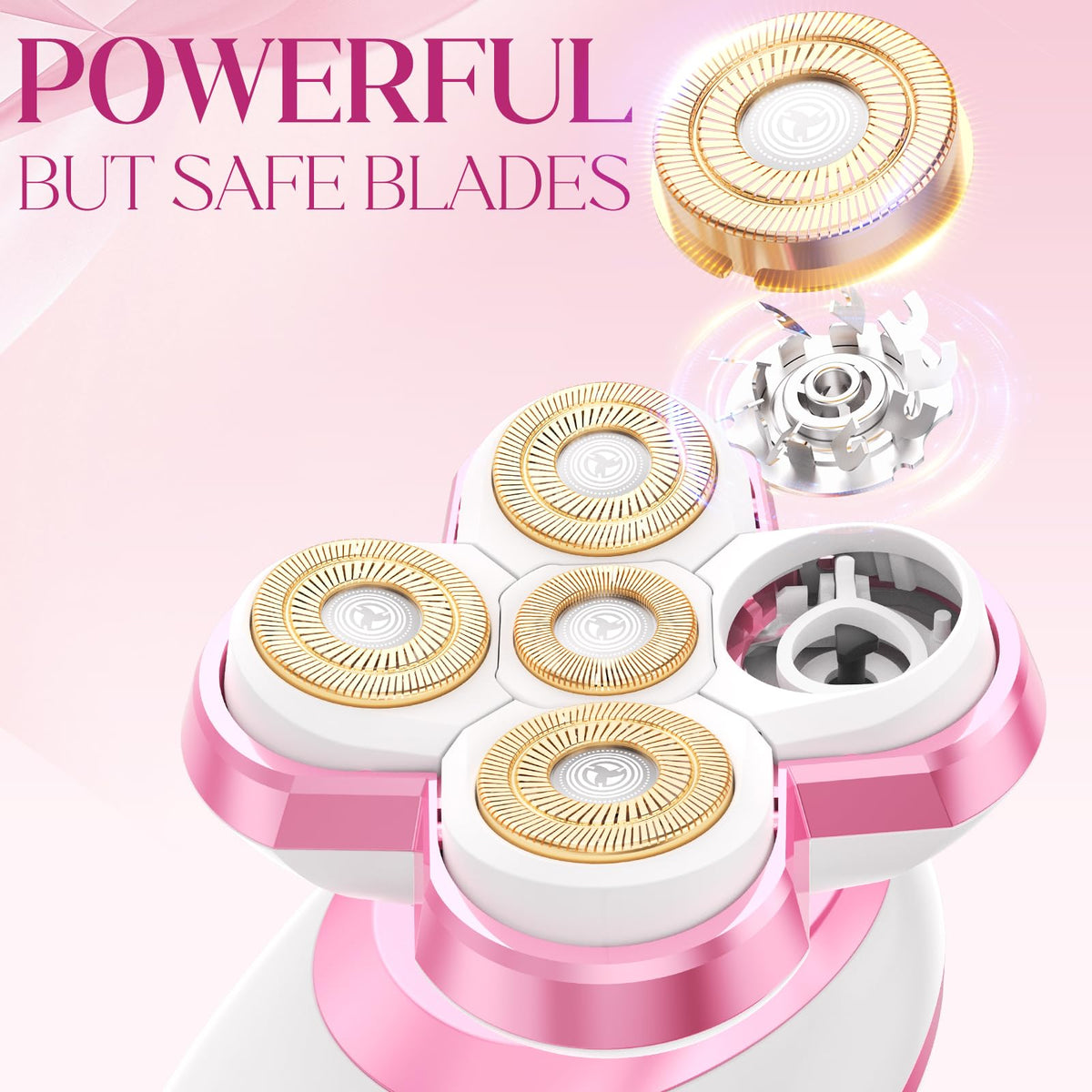 Sawkism magnetic-head razor delivers a gentle, painless shave across sensitive areas.