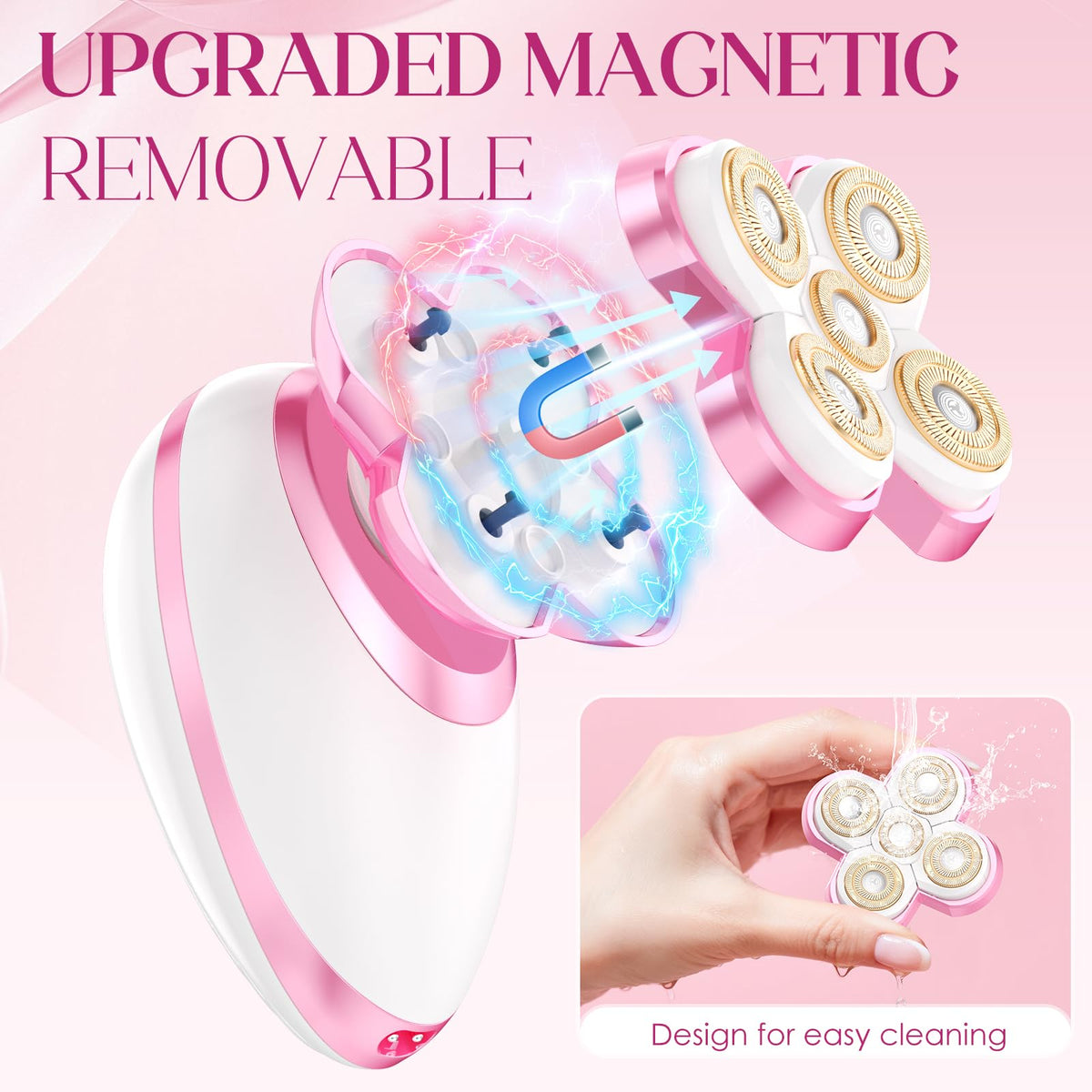 Sawkism razor uses 5D floating blades to follow curves on legs and arms.