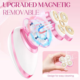 Sawkism razor uses 5D floating blades to follow curves on legs and arms.