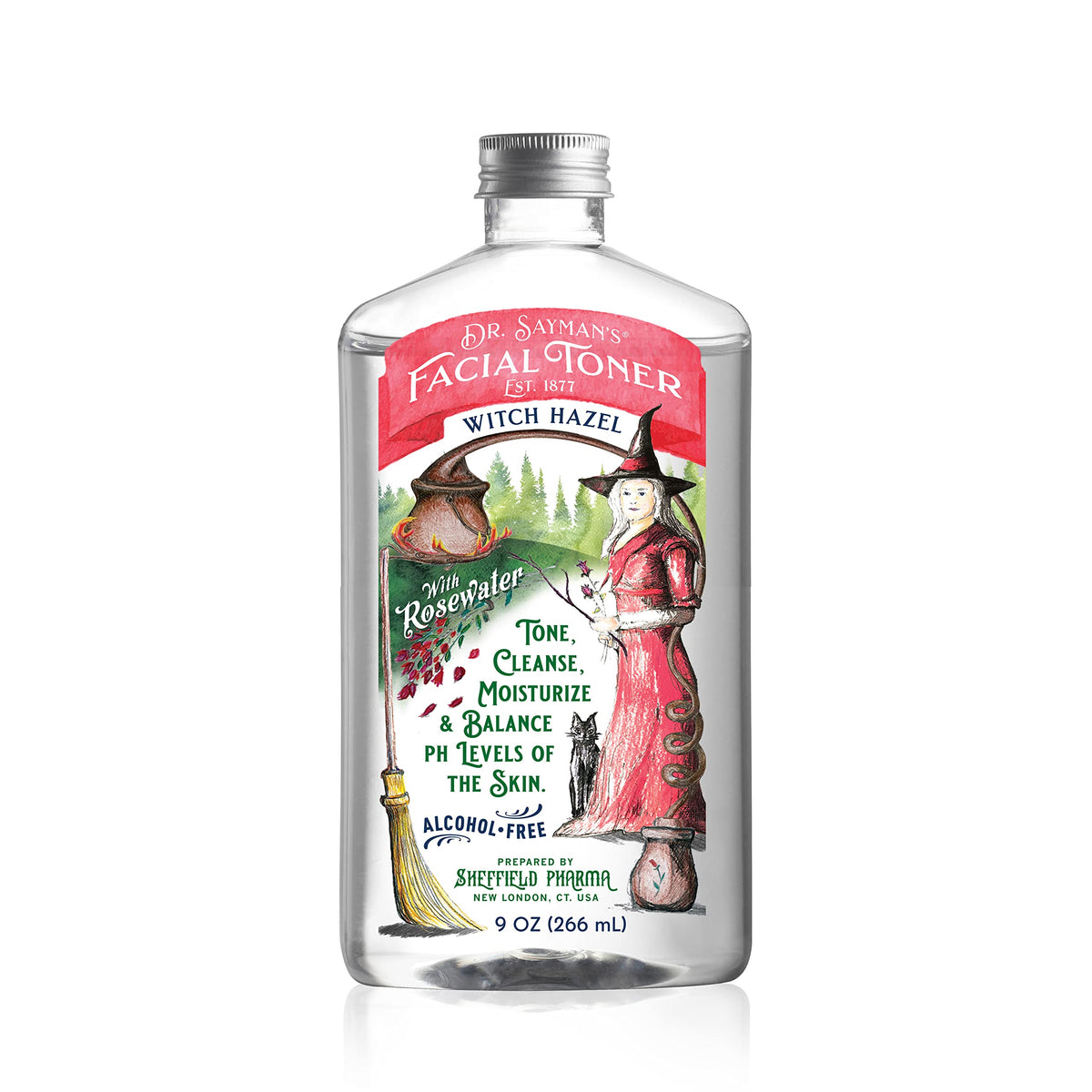Sayman Salve Dr Saymans Toner bottle for refreshing cleansing.