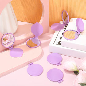 Saysurey purple pocket mirror suitable as nurse gift.