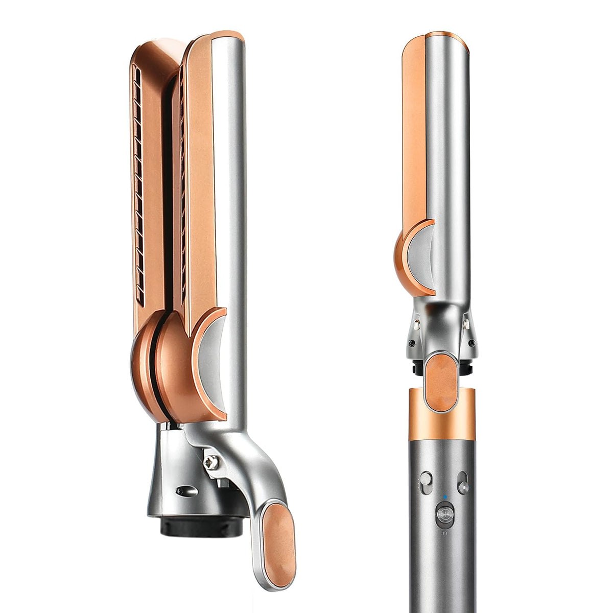 SAZIKA Airflow Attachment for Airwrap shows easy Airwrap compatibility for smooth styling