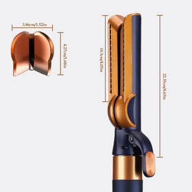 Easy installation saves time during styling with a quick fit.
