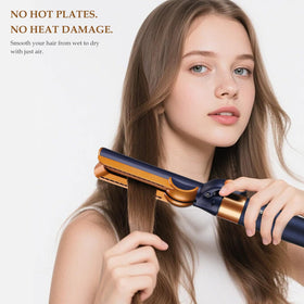 Wet-to-dry capability smooths and dries hair with Airwrap airflow.