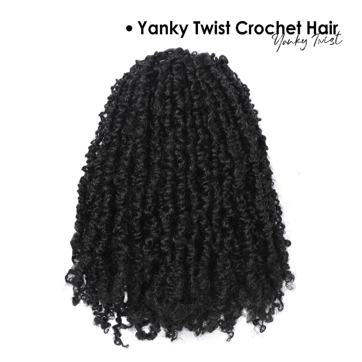 Scanbos Yanky Twist mini passion twist showcases versatile length options.