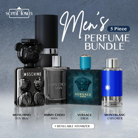 Scent Town Moschino Toy Boy mini bottle shows spicy, charmed presence