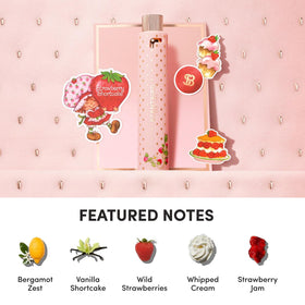 Scentbird Strawberry Shortcake packaging on shelf with premium presentation