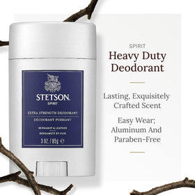 SCENT BEAUTY Stetson 3-pack packshot highlights value and convenience for grooming.