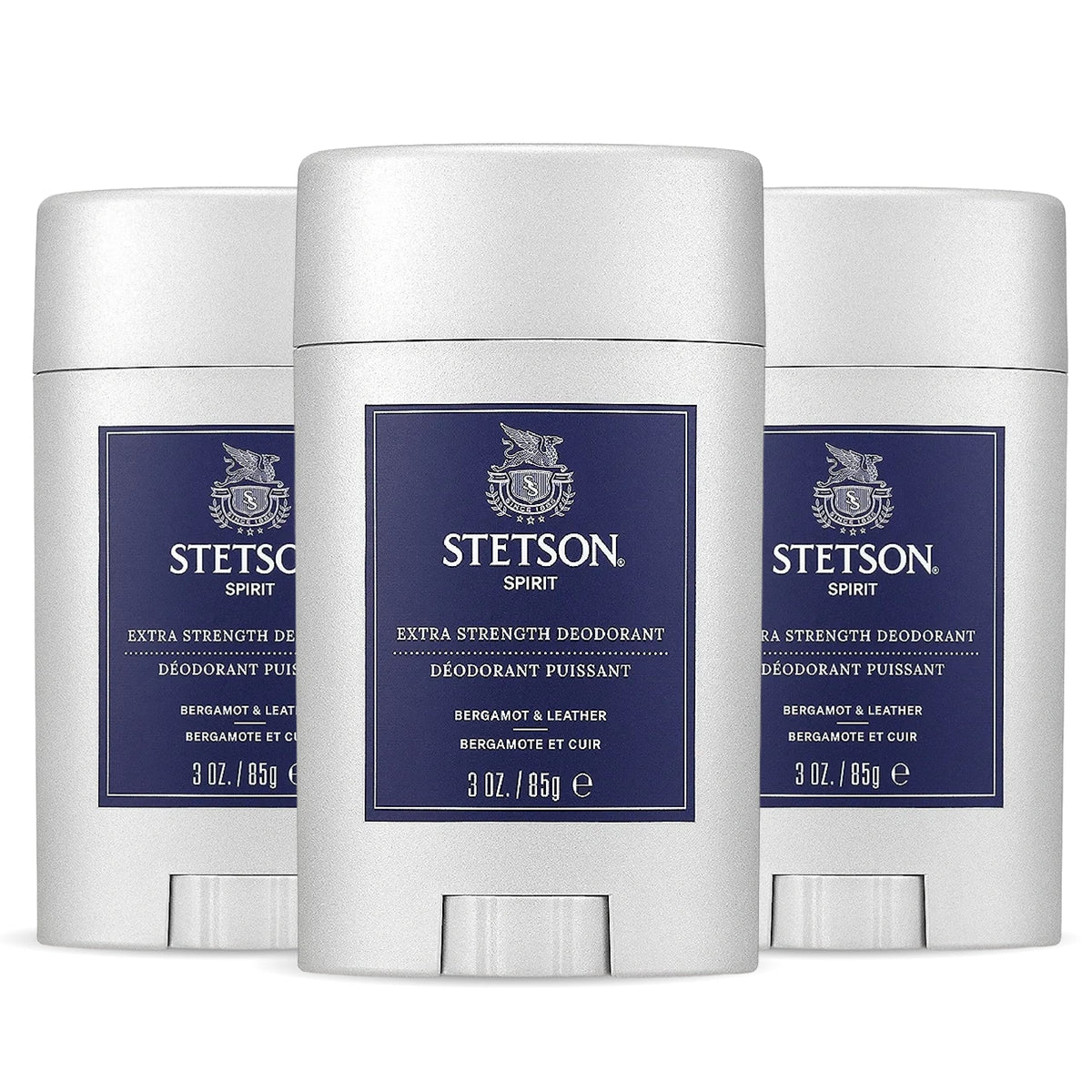 SCENT BEAUTY Stetson Spirit gel deodorant stick, 3 oz, delivers long-lasting freshness daily.