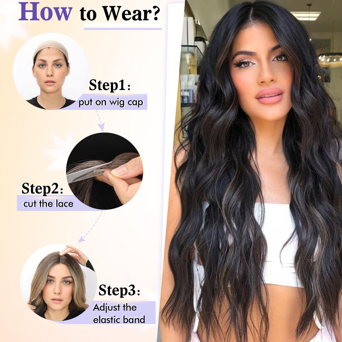 SCENTW wig on-the-go: suitable for dates, travel, and events