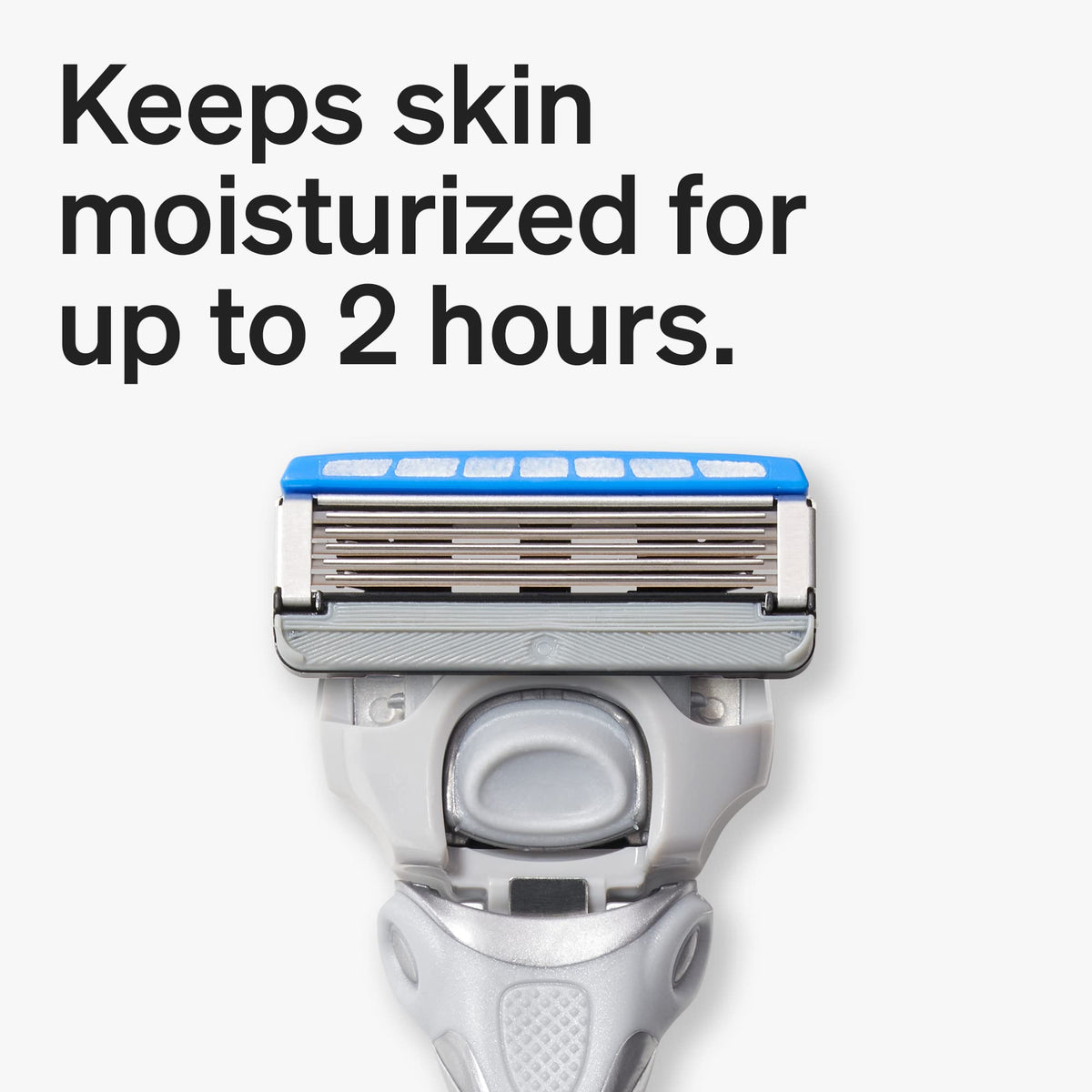 Schick Hydro 5 Sense seven gel pools optimize lubrication across contact.