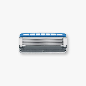 Schick Hydro 5 Sense coconut oil hydrates skin for a comfortable shave.