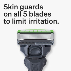 Schick Hydro 5 Sense flip trimmer reaches hard-to-reach areas for precision