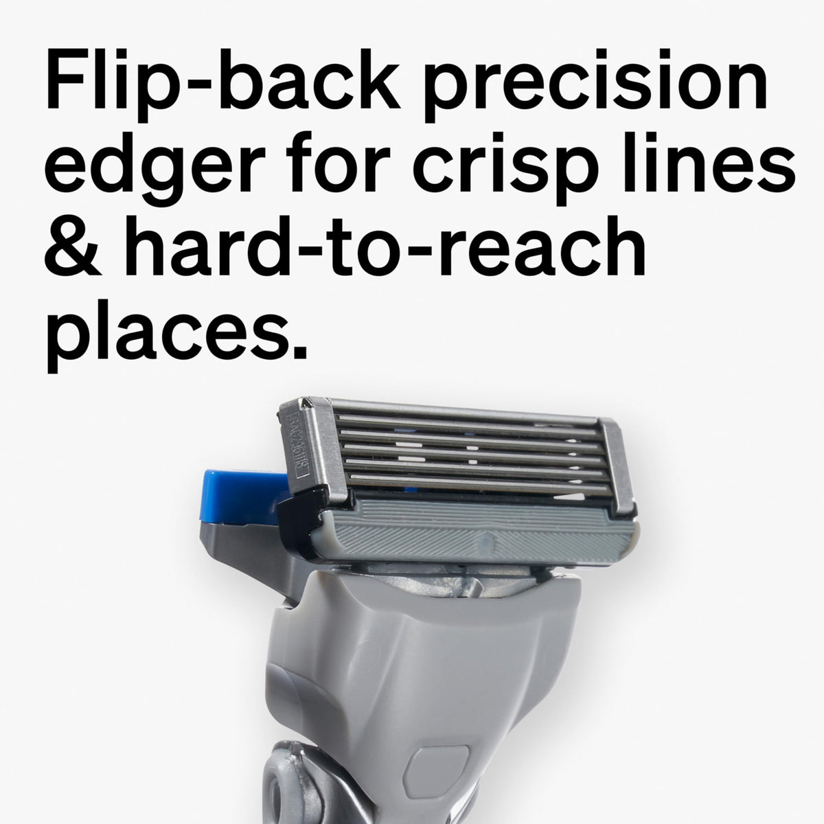 Schick Hydro Dry Skin Razor skin guards protect against irritation during shaving.