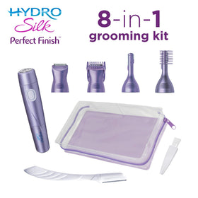 Schick Hydro Silk Perfect Finish Trimmer brow trim and shape for defined arches.