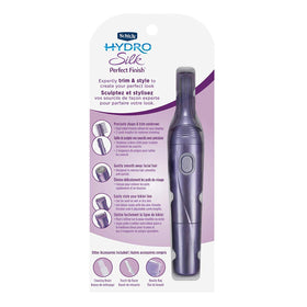 Schick Hydro Silk Perfect Finish Trimmer facial trimmer for gentle lip and chin grooming.