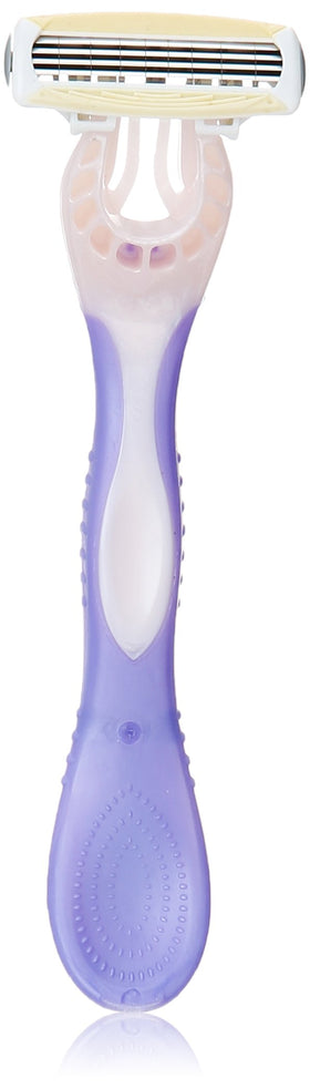 Schick Quattro Womens razor with four blades for a close shave
