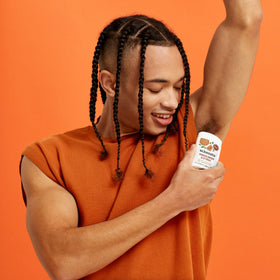 Gift-ready Schmidt's Sandalwood & Citrus deodorant box.