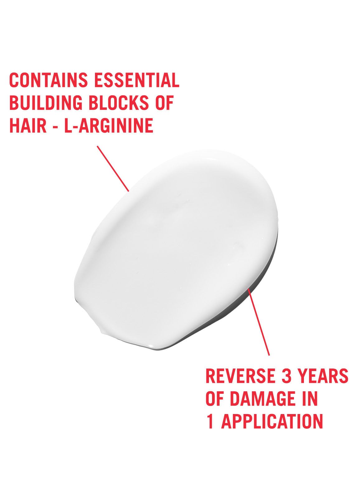 Schwarzkopf BC Peptide Repair Rescue hair texture closeup showing improved elasticity