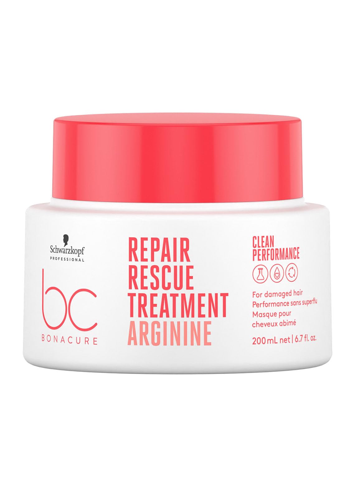Schwarzkopf BC Peptide Repair Rescue treatment bottle nourishing damaged hair from inside