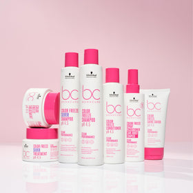 Schwarzkopf Bonacure healthy elasticity scene hints at stronger, flexible colored hair