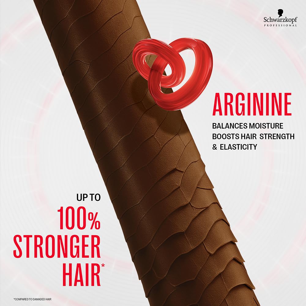 Schwarzkopf BC Bonacure shampoo foam forms on hair after lathering