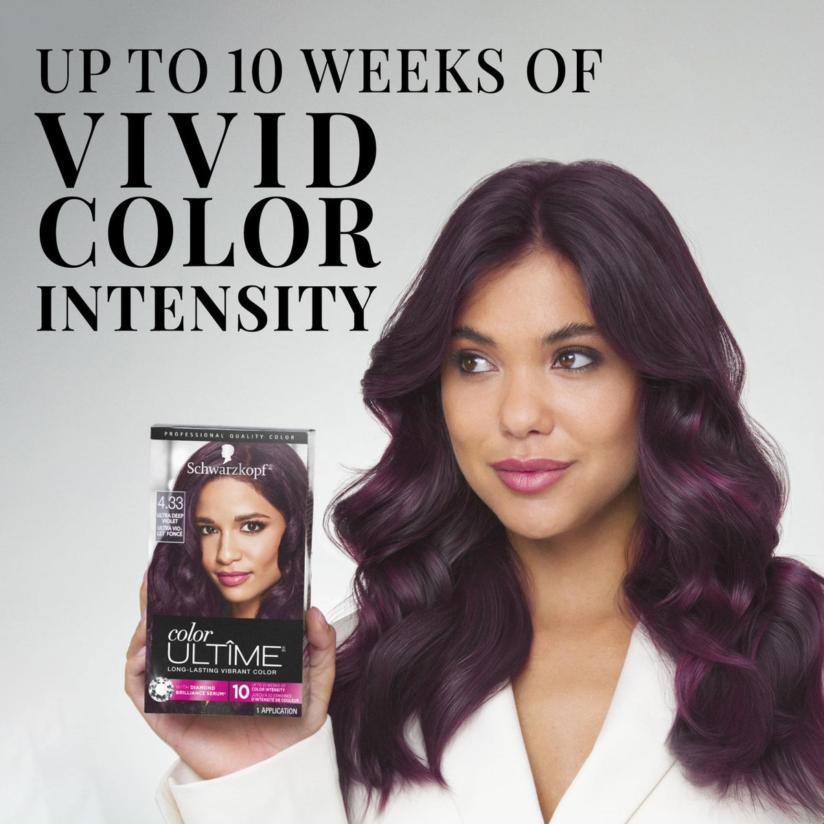 Schwarzkopf Color Ultime conditioner to seal color and boost shine.