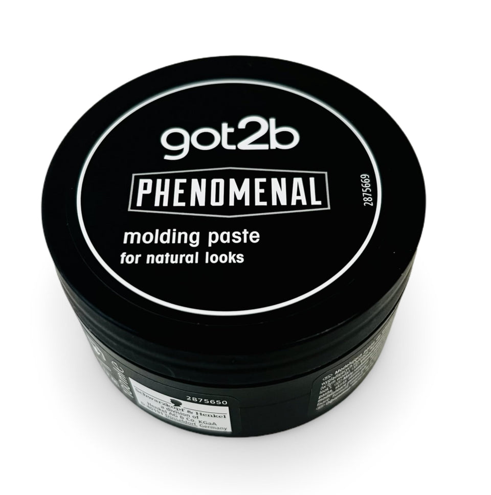 Schwarzkopf got2b Phenomenal Moulding Paste 100 ml packaging on display
