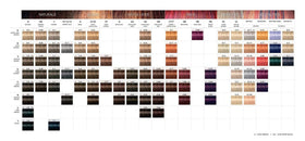 Schwarzkopf Igora Royal 6-12 Dark Blonde Cendre Ash color application showing smooth, uniform results.