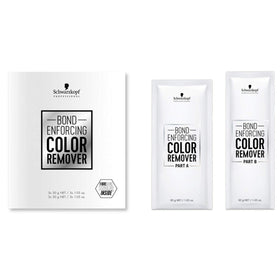 Schwarzkopf Professional Bond Remover bottle for efficient color removal and fibre protection