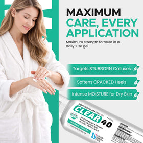 Scientific Solutions Global Foot care application demonstrating daily use.