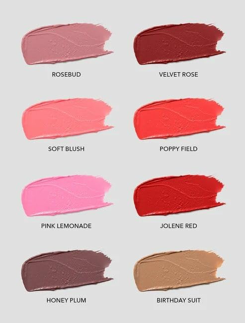 SCENT BEAUTY lipstick highlights fragrance notes of lychee blossom and rose petals.