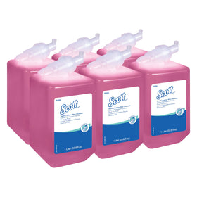 Scott Gentle Lotion Skin Cleanser rich foam lather for quick wash