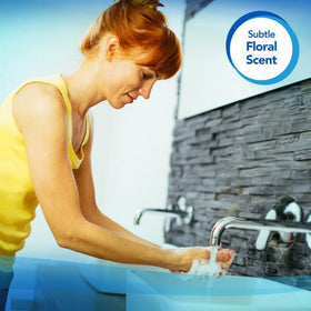 Scott Pro foam cleanser bulk pack image suggests reliable supply for facilities