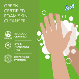 Scott Professional dye-free foam texture closeup