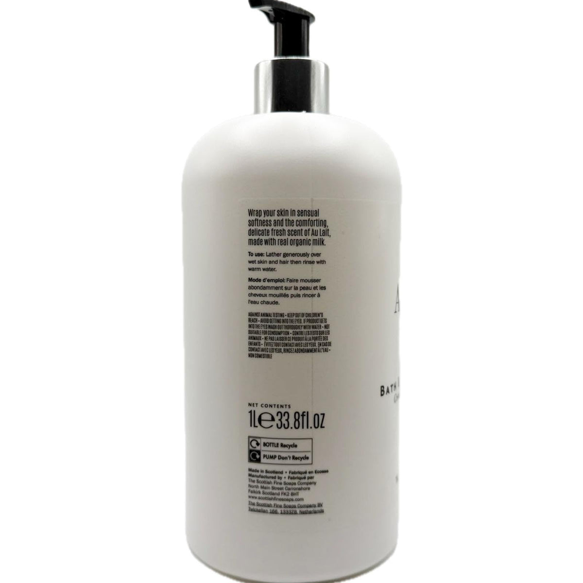 Creamy-lather closeup reveals rich milky texture for soothing cleanse