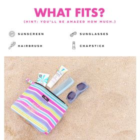 SCOUT Go Getter Pouch's slim profile fits bags and purses