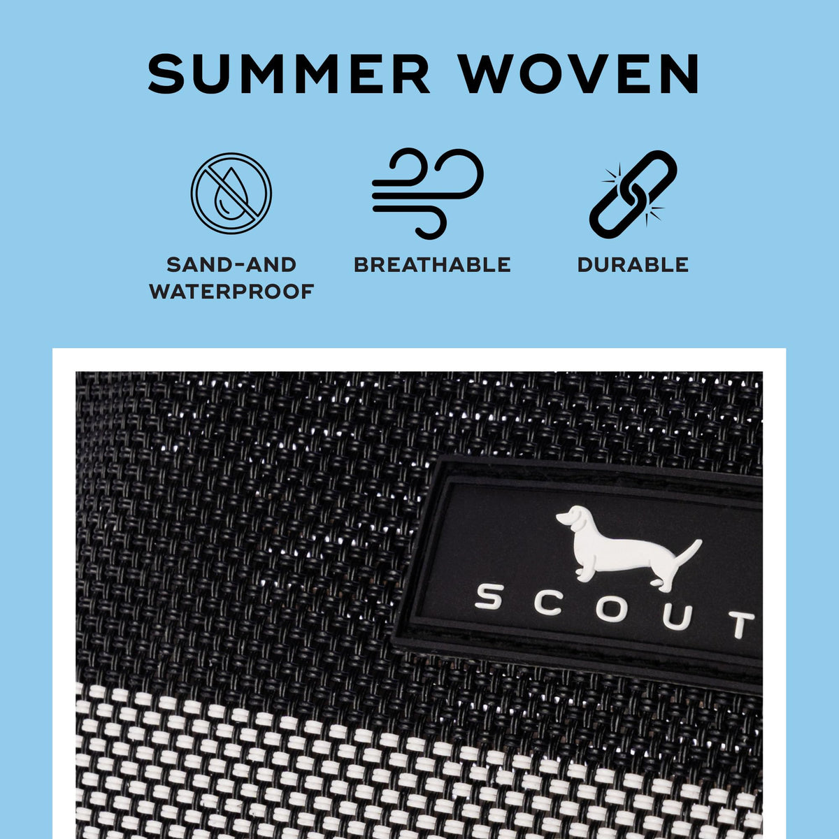 SCOUT Go Getter Pouch with secure zip closure keeps items safe