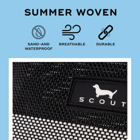 SCOUT Go Getter Pouch with secure zip closure keeps items safe
