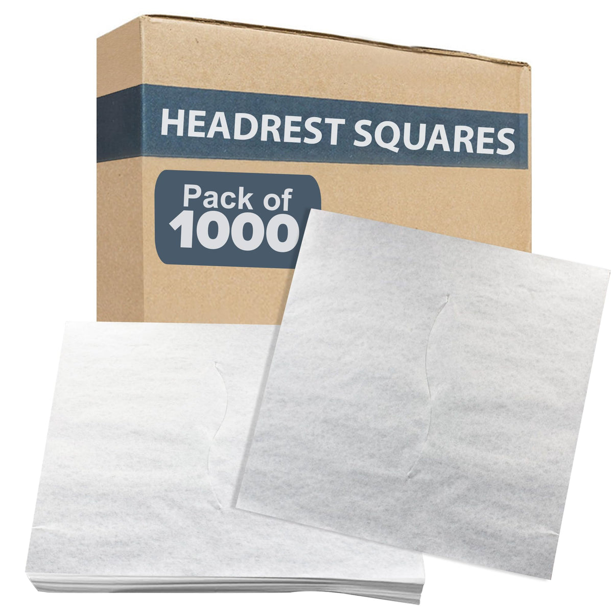 ScripHessco headrest paper sheets pack for hygienic coverage and quick changes.