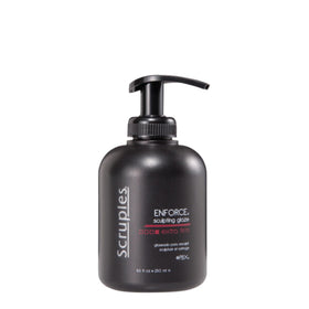 Scruples Enforce Sculpting Glaze bottle with strong hold for sculpted styles.