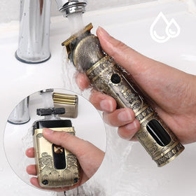 Scttomon cordless operation with long-lasting battery for convenient on-the-go grooming.