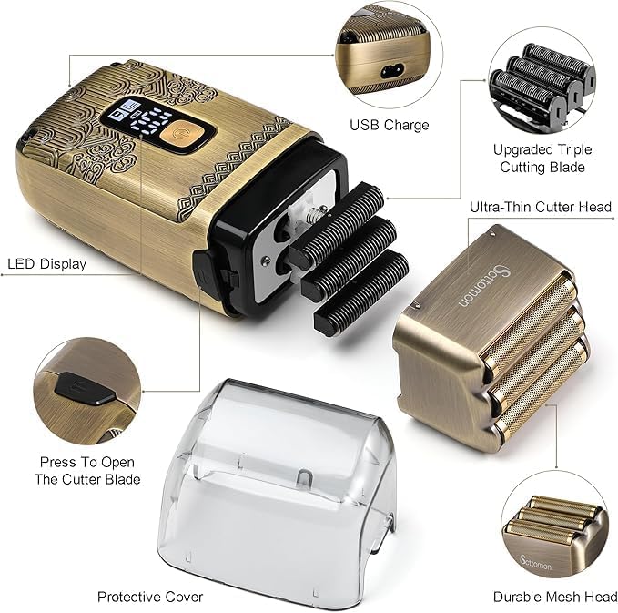 Scttomon IPX7 waterproof design enables easy rinsing and cleaning.
