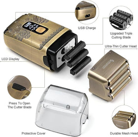 Scttomon IPX7 waterproof design enables easy rinsing and cleaning.