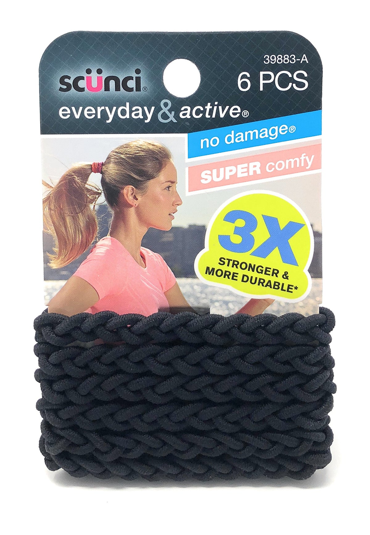 Scunci 3-pack bundle packaging image highlighting value and color variety
